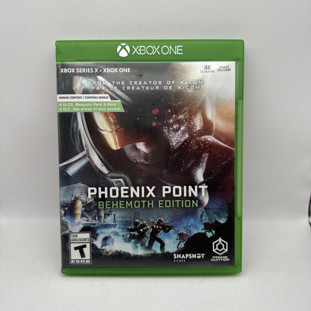 Phoenix Point Behemoth Edition Microsoft Xbox One Series X Excellent